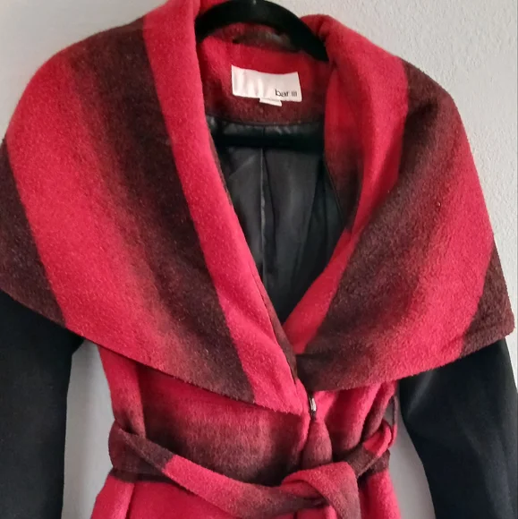 Wrap coat burnt orange - Picture 3 of 5